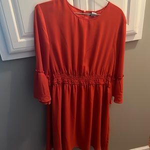 Orange silk dress from H&M never worn